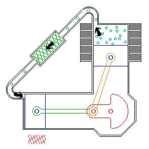 Two Cylinder Stirling Engine